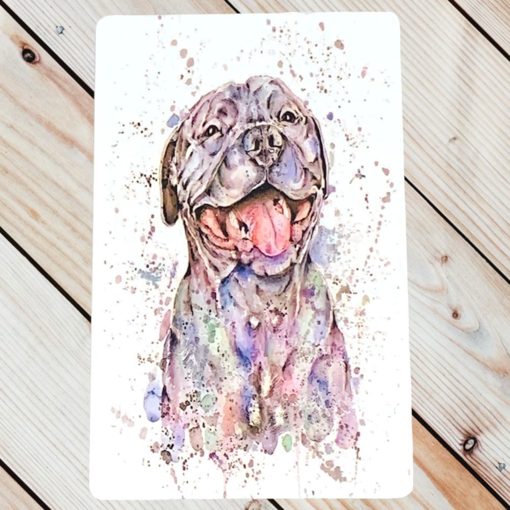 Watercolor Dog Magnet